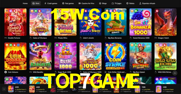 Welcome Bonus TOP7GAME